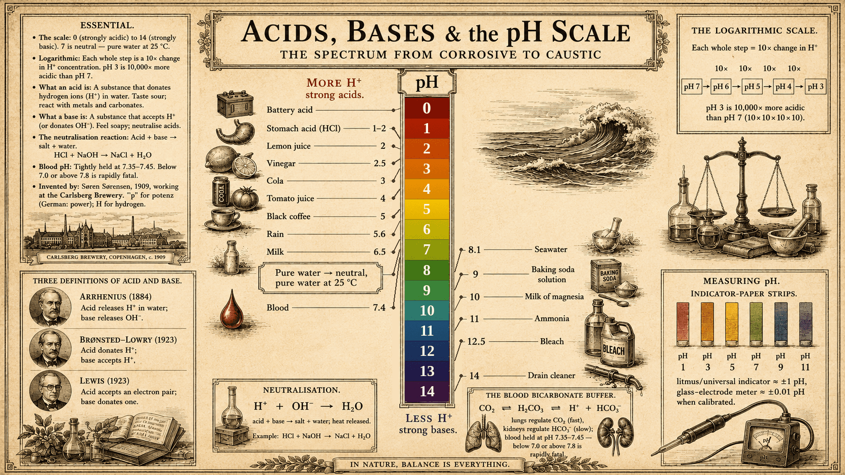 Acids, Bases & the pH Scale