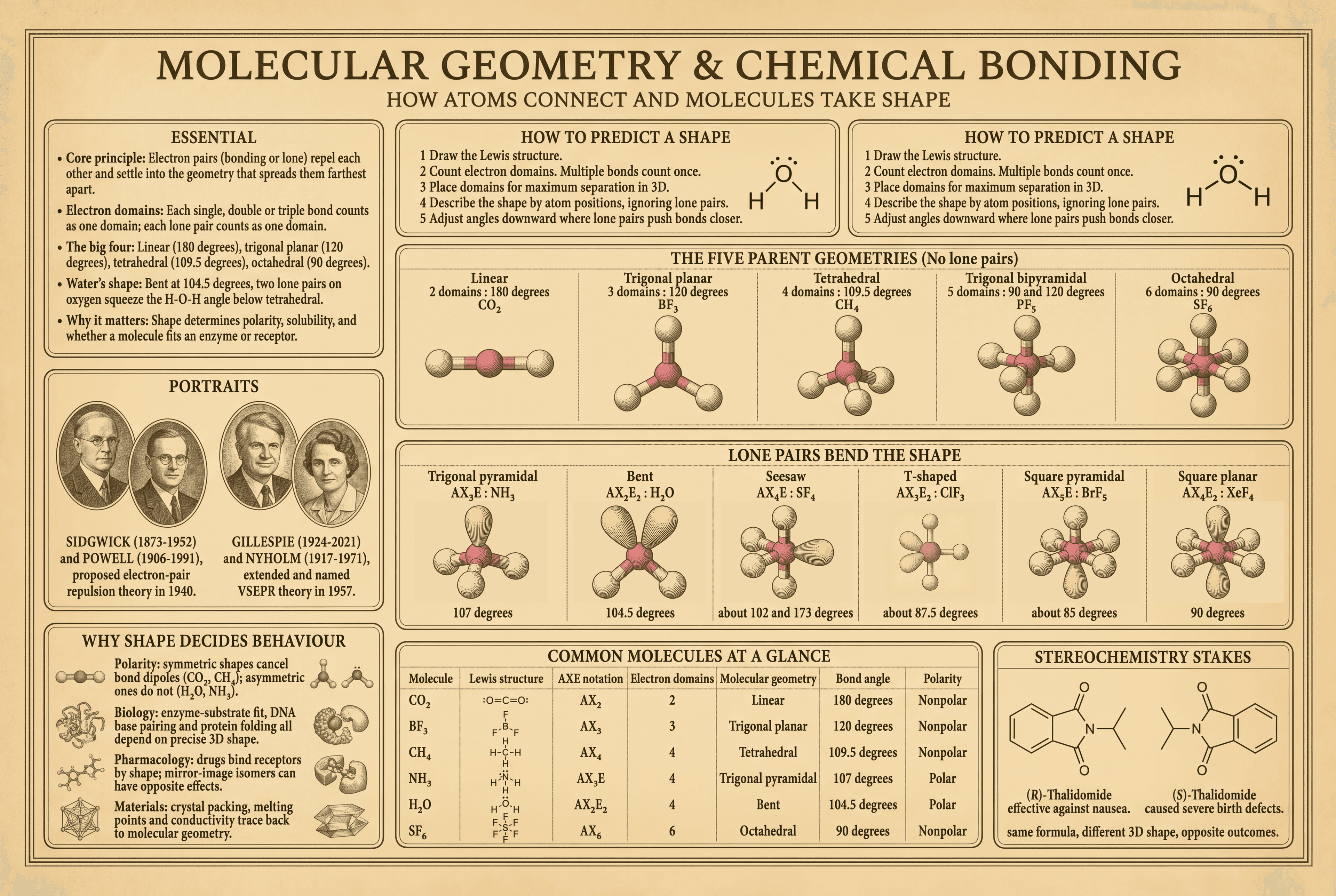 Molecular Geometry & Chemical Bonding